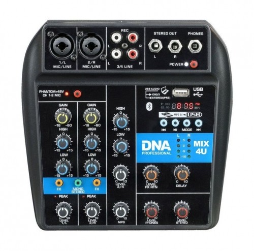 DNA Professional MIX 4U - analogue audio mixer image 1