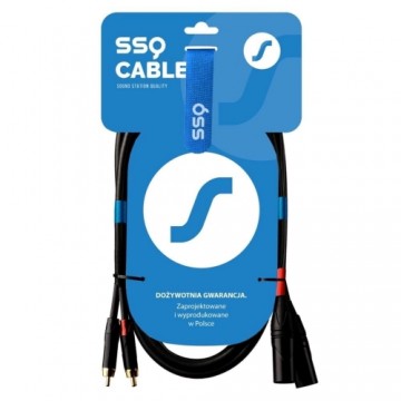 Sound Station Quality (ssq) SSQ RCAXM2 - Cable RCA - XLR - 2 m, Black