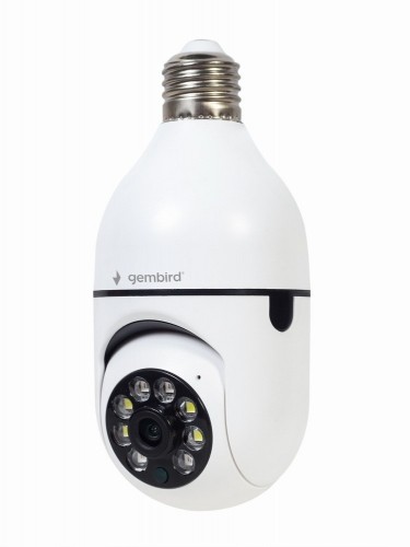 Gembird TSL-CAM-WRHD-01 Smart rotating wifi camera, E27, 1080p image 1
