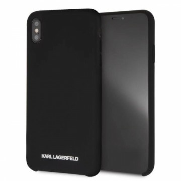 Apple Karl Lagerfeld KLHCI65SLBKS iPhone Xs Max  hardcase czarny|black Silicone