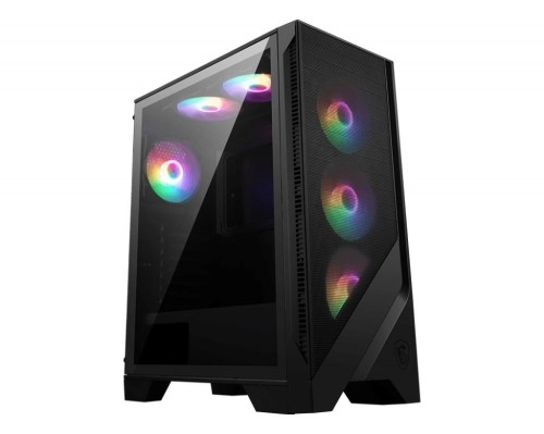 Case|MSI|MAG FORGE 120A AIRFLOW|MidiTower|Not included|ATX|MicroATX|MiniITX|Colour Black|MAGFORGE120AAIRFLOW image 1