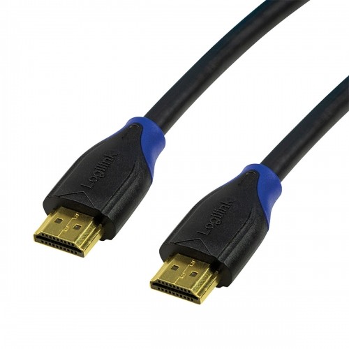 HDMI kabelis ar ārējo tīklu LogiLink CH0062 2 m Melns image 3