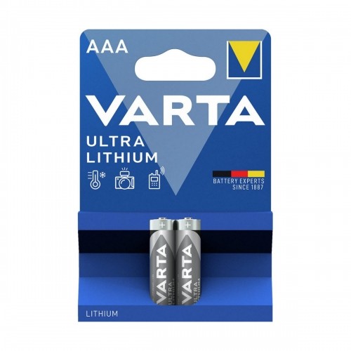 Baterijas Varta Ultra Lithium 1,5 V (2 gb.) image 2