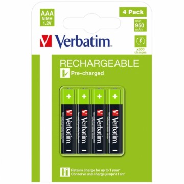 Baterijas Verbatim AAA 1,2 V 1.2 V AAA