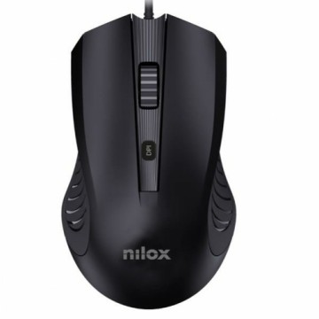 Мышь Nilox MOUSB1013 Чёрный
