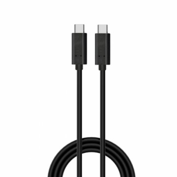 USB lādētāja kabelis Ewent EC1045 Melns