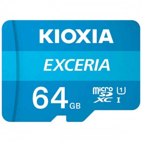 Mikro SD Atmiņas karte ar Adapteri Kioxia Exceria UHS-I Klase Nr. 10 / Klase 10 Zils image 4