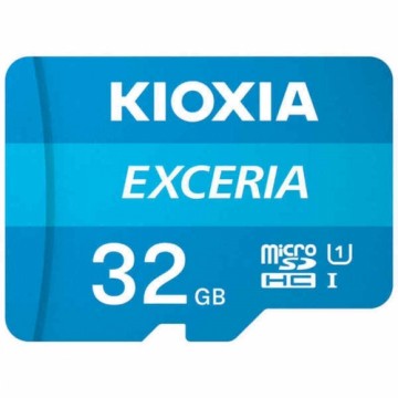Mikro SD Atmiņas karte ar Adapteri Kioxia Exceria UHS-I Klase Nr. 10 / Klase 10 Zils