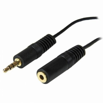 Удлинительный кабель Jack (3,5 мм) Startech MU12MF               3,7 m Чёрный