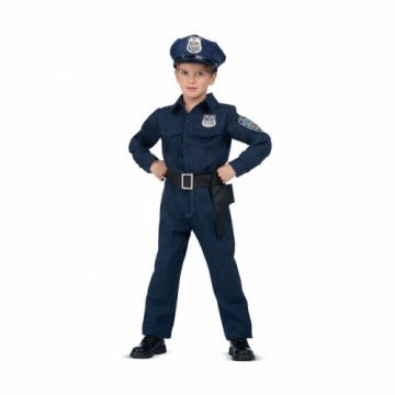 Маскарадные костюмы для детей My Other Me Полиция Синий (4 Предметы)