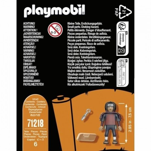 Playset Playmobil Naruto Shippuden - Hashirama 71218 6 Daudzums image 2