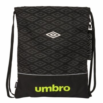 Сумка-рюкзак на веревках Umbro Lima Чёрный 35 x 40 x 1 cm