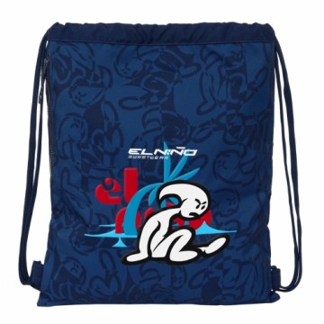El NiÑo Сумка-рюкзак на веревках El Niño Paradise Тёмно Синий 35 x 40 x 1 cm