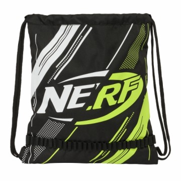 Сумка-рюкзак на веревках Nerf Get ready Чёрный 35 x 40 x 1 cm