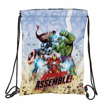 Сумка-рюкзак на веревках The Avengers Forever Разноцветный 26 x 34 x 1 cm