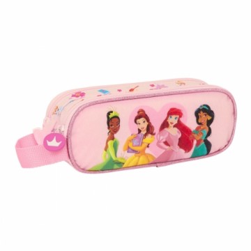 Двойной пенал Princesses Disney Summer adventures Розовый 21 x 8 x 6 cm