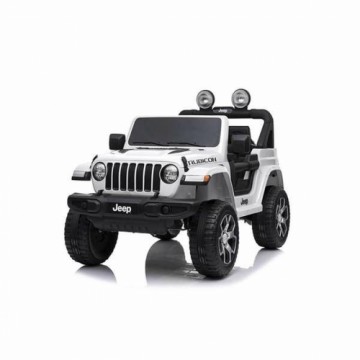 Bigbuy Fun Bērnu elektriskā automašīna Jeep Wrangler Balts