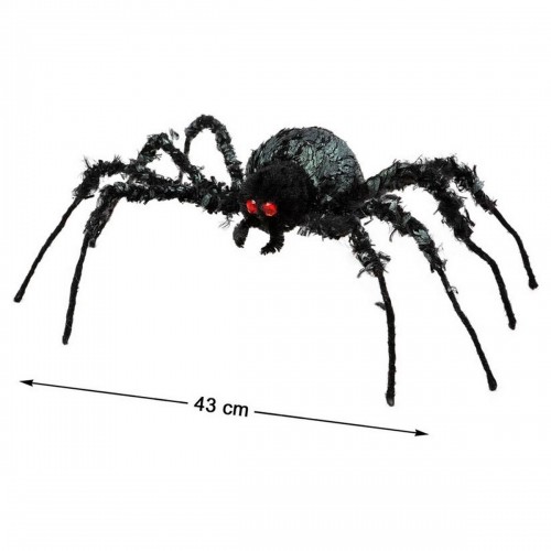 Bigbuy Party Helovīna Dekorācijas 43 x 36 cm Zirneklis image 2
