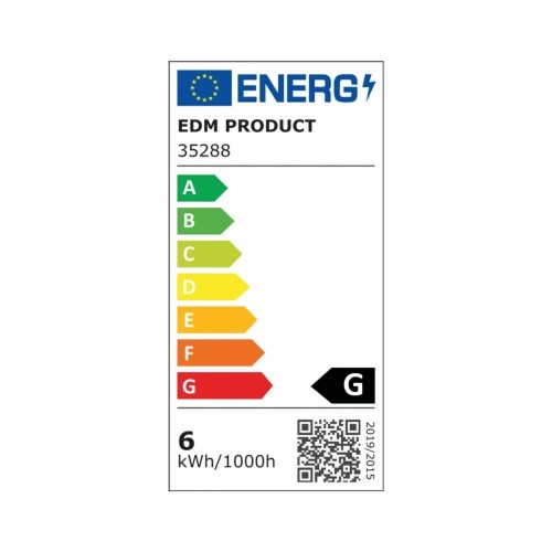 LED Spuldze EDM Regulējams G 6 W GU10 480 Lm Ø 5 x 5,5 cm (6400 K) image 2