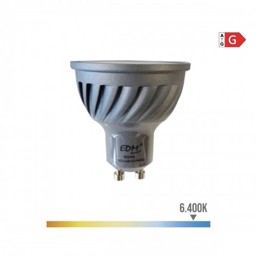 LED Spuldze EDM Regulējams G 6 W GU10 480 Lm Ø 5 x 5,5 cm (6400 K) image 3