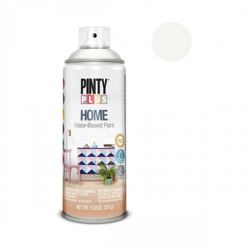 Аэрозольная краска Pintyplus Home HM111 400 ml Neutral White image 2