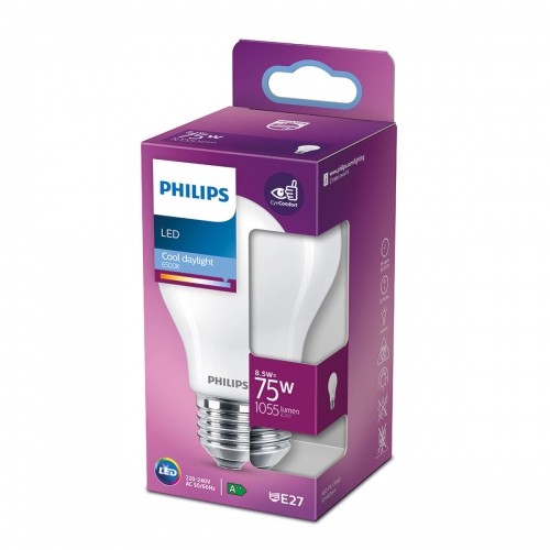 LED Spuldze Philips E 8,5 W E27 1055 lm Ø 6 x 10,4 cm (6500 K) image 3