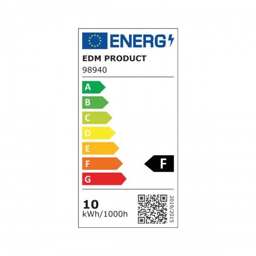 LED Spuldze EDM Regulējams F 10 W E27 810 Lm Ø 6 x 10,8 cm (6400 K) image 2