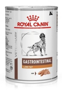 ROYAL CANIN Veterinary Diet Canine Gastrointestinal Low Fat  - Wet dog food - 410 g