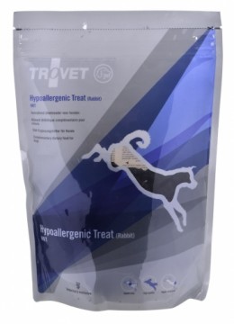 TROVET Hypoallergenic Treat HRT with rabbit - Dog treat - 250g