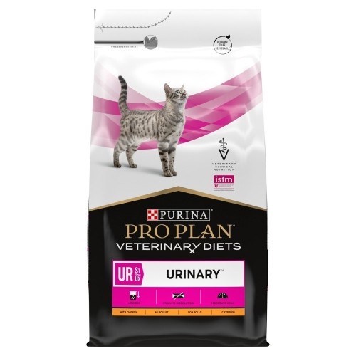 Purina Nestle PURINA Pro Plan Veterinary diets UR ST/OX Urinary Chicken - Dry Cat Food - 5 kg image 1