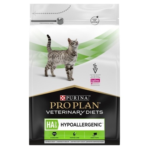 Purina Nestle PURINA Pro Plan Veterinary Diets Feline HA St/Ox Hypoallergenic - Dry Cat Food - 3,5 kg image 1