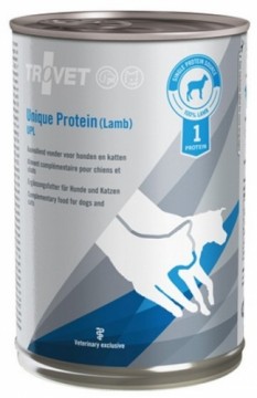 TROVET Unique Protein UPL with lamb - Wet dog and cat food - 400 g