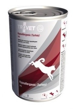 TROVET Hypoallergenic TPD with turkey  - Wet dog food - 400 g