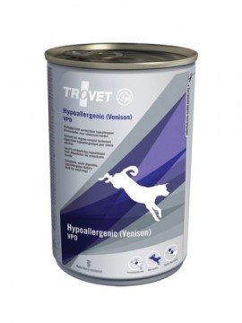 TROVET Hypoallergenic VPD with venison - Wet dog food - 400 g