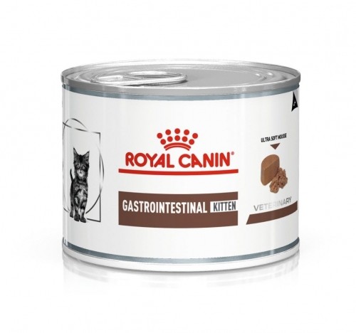 ROYAL CANIN Gastrointestinal Kitten Ultra Soft Mousse - wet kitten food - 195 g image 1