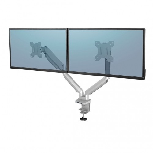 Fellowes Ergonomics arm for 2 monitors - Platinum series, silver image 1