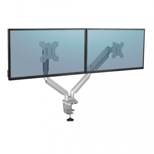 Fellowes Ergonomics arm for 2 monitors - Platinum series, silver image 3