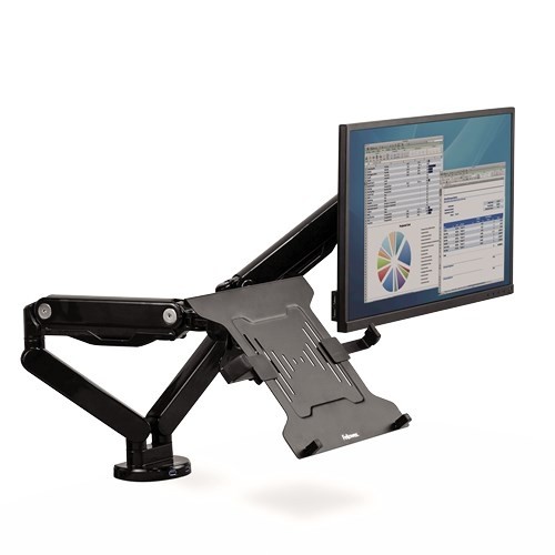 Fellowes Ergonomics laptop base for monitor arms - VESA mounts image 3