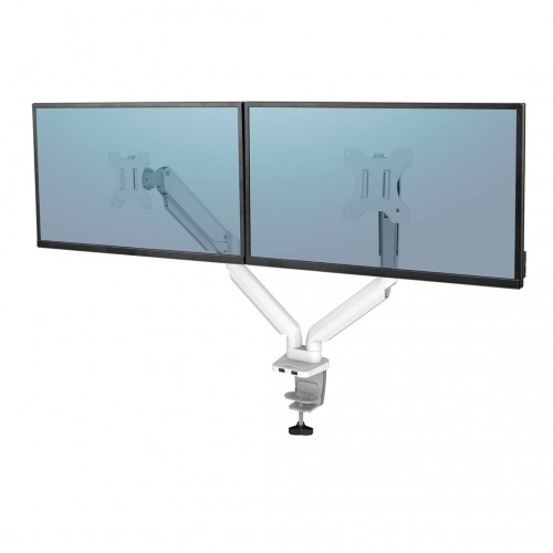 Fellowes Ergonomics arm for 2 monitors - Platinum series, white image 1
