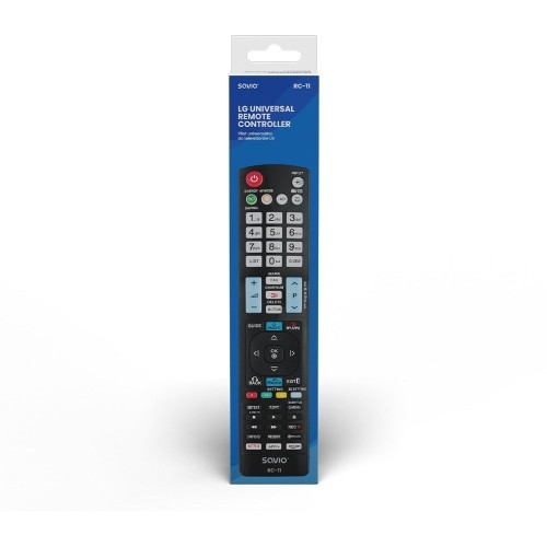 Savio RC-11 remote control IR Wireless TV Press buttons image 2