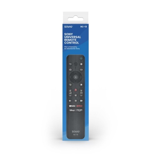 Savio universal remote control/replacement for Sony TV, SMART TV, RC-13 image 2