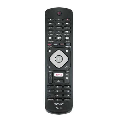 SAVIO Universal remote controller/replacement for PHILIPS TV RC-10 IR Wireless image 1