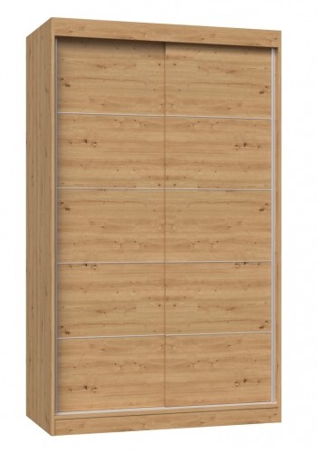 Top E Shop Topeshop IGA 120 ART C KPL bedroom wardrobe/closet 7 shelves 2 door(s) Oak image 1