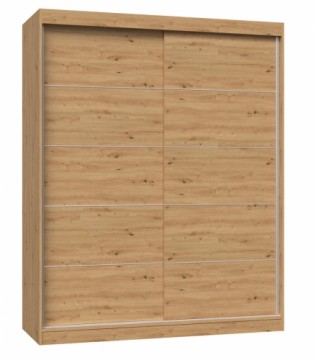 Top E Shop Topeshop IGA 160 ART C KPL bedroom wardrobe/closet 7 shelves 2 door(s) Oak