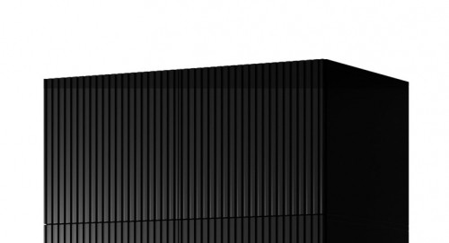Cama Meble Wardrobe PAFOS 2D BASE 90x55.5x45 Black matt image 1