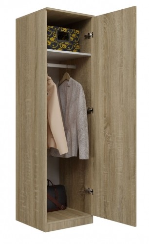 Top E Shop Topeshop SD-50 SON KPL bedroom wardrobe/closet 5 shelves 1 door(s) Oak image 1