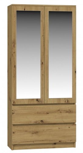Top E Shop SS-90 Mirror cabinet - Oak Artisan image 3