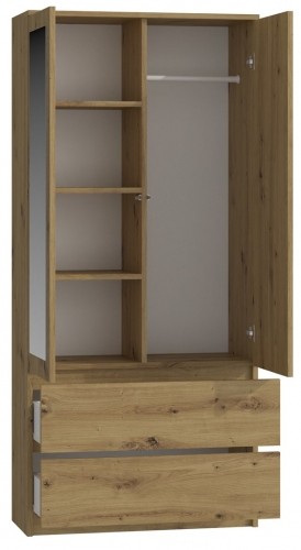 Top E Shop SS-90 Mirror cabinet - Oak Artisan image 5