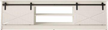 Cama Meble RTV GRANERO cabinet 200x56.7x35 white/gloss white