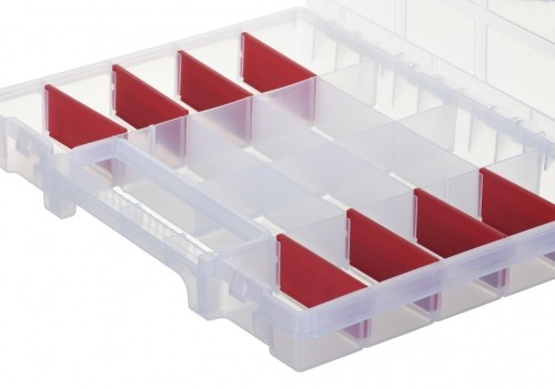 Toolbox KETER Stack'N'Roll (17210831/253380) with 3 organizers Black image 4